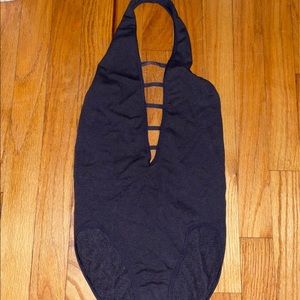 black urban outfitters halter body suit